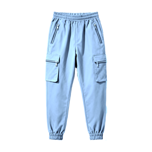 Pantalones Cargo Jogger para Hombre, Estilo Urbano, Cintura Elástica, Corte Ajustado, Múltiples Bolsillos, Pantalones Casuales Cómodos y a la Moda - Product Image 6