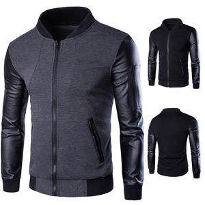 2026 Custom Varsity Jacket Men <b>Crafted</b> With High Quality Durable Fabric and Patchwork Leather Sleeves Plus Size Lettermen Jacket - Product Image 6
