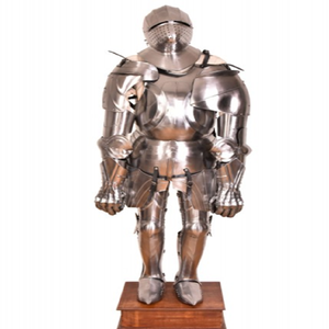 Armadura medieval de cuerpo completo Europea aerodinámica al por mayor | Armadura de acero de alta calidad para coleccionistas, eventos - Product Image 5