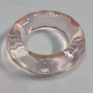 Ensemble de ronds à serviette en résine multicolore de la meilleure conception Vaisselle multiforme pour la maison et le restaurant Cuisine Nouveau style de vaisselle - Product Image 2