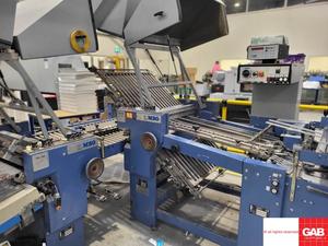 Máquina plegadora de papel tamaño B1, modelo MBO B30-E 4-4 del 2005, con alimentador continuo, en venta. - Product Image 4