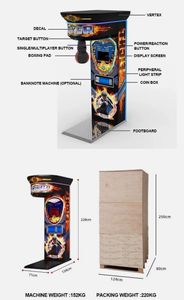 เครื่องเกมส์ชกมวยอาร์เคดคุณภาพสูงรุ่นใหม่ พร้อมระบบชำระเงินแบบไร้สัมผัส เกมส์ชกมวยแบบสปอร์ต - Product Image 2