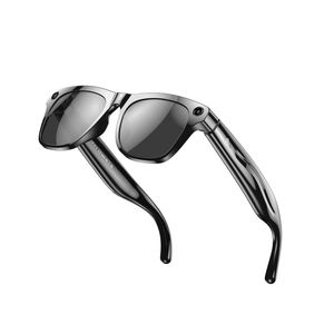 Óculos inteligentes para câmera HD com tradutor AI Áudio <span class=keywords><strong>Bluetooth</strong></span>, controle de voz e conversão de idioma em tempo real - Product Image 6