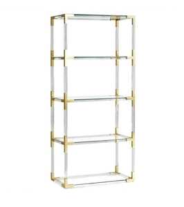 Lit en fer forgé/lit en cristal Transparent acrylique de conception de luxe/lit en acrylique multifonction pour la maison - Product Image 2