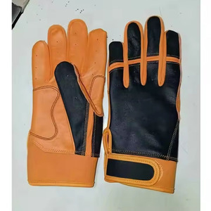 ถุงมือเล่นซอฟต์บอลหนังสำหรับผู้ใหญ่ถุงมือซอฟต์บอลหนังจับกันลื่นผิวนุ่มดีไซน์ตามสั่ง - Product Image 6