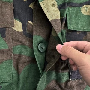 Combinaison de chasse tactique camouflage sur mesure avec tissu Rip Stop respirant pour l'entraînement en plein air et la vente en gros - Product Image 3