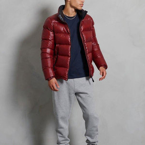 Chaqueta acolchada ligera de color único de excelente calidad para hombre, precio asequible, venta en línea, chaqueta acolchada para hombre - Product Image 2