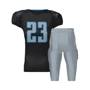 Uniforme de football américain pour enfants Design personnalisé Sportswear Training Gear Breathable Plus Size Features - Product Image 2