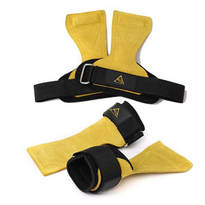 Durable Synthetic Leather Gymnastics Guard Palm Protectors Comfortable Fitness <b>Weight</b> <b>Lifting</b> Palm <b>Grips</b> - Product Image 3
