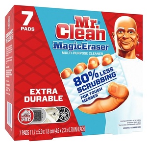 Mr. Clean Magic Eraser, Almohadillas de Limpieza Extra Duraderas con Durafoam, 7 Unidades - Product Image 1