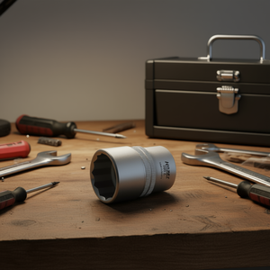 Hazet 1/2'' <b>12</b>-<b>Point</b> Square <b>Socket</b> with Traction Profile and Knurling - Product Image 3