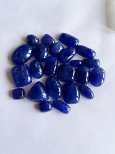 Cabujón de tanzanita con tratamiento térmico Natural de calidad AAA, corte mixto azul, 10-20mm, Tanzania sueltas de fabricación de joyas de piedras preciosas, certificado IGI - Product Image 6
