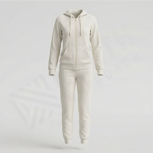 Pantalon de survêtement décontracté en polaire de polyester pour femme, taille XL, coupe ajustée, cordon élastique, vêtements de sport pour la salle de sport et le fitness - Product Image 1