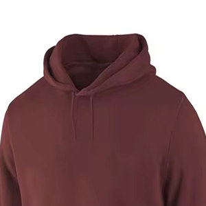 เสื้อกันหนาวมีฮู้ดสำหรับผู้ชายเสื้อสวมหัวผ้าฝรั่งเศสเทอร์รี่มี500 GSM มีเชือกรูดดีไซน์ว่างเปล่าออกแบบได้ตามต้องการ2026 - Product Image 6