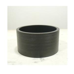 Bol de service en bois poli par noir profond rond de bol en bois pour l'usage de portion de fruit de salade - Product Image 5