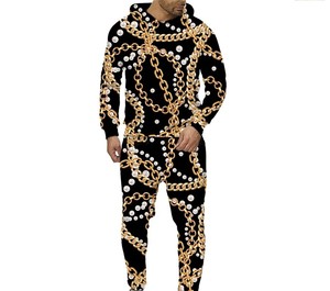 Breathable Hooded Printed Men Sublimation Tracksuit Fully Customized <b>Quick</b> Dry Premium Quality - Product Image 2