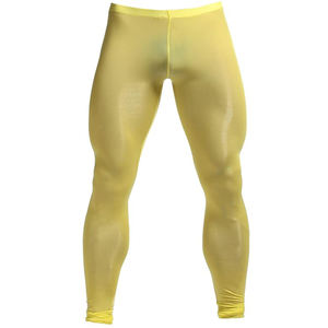 Mallas de Yoga para hombre totalmente personalizadas, pantalones transpirables ecológicos de alta calidad, duraderos, colores sólidos, tamaños y colores personalizados - Product Image 6