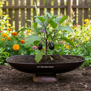 Handcrafted Modern Matt Metal Tabletop <b>Vase</b> with Portable Design for Home and Event Decor - Product Image 6
