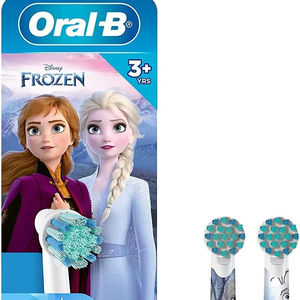 Têtes de brosse de rechange Oral-B Kids Extra Soft avec motif Frozen, lot de 2, pour enfants de 3 ans et plus - Product Image 1