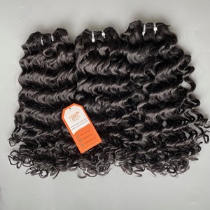 Producto superior 100% Paquetes de cabello humano vietnamita crudo de color natural virgen, cabello ondulado, estilo de cabello rizado - Product Image 2