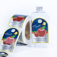 Bouteilles Plastiques Vides Personnalisées avec Étiquettes, Impression BOPP, Logo, 12oz, 32oz, pour Boissons, Jus de Mangue