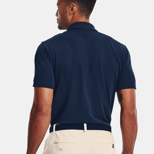 Polos de manga corta ajustados para hombre, polos de golf de rendimiento al por mayor - Product Image 4