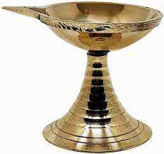 สินค้าใหม่ล่าสุดล่าสุดของตกแต่งบ้านทำจากทองเหลืองงานประดิษฐ์ทำจากฮินดู Pooja Diya - Product Image 2