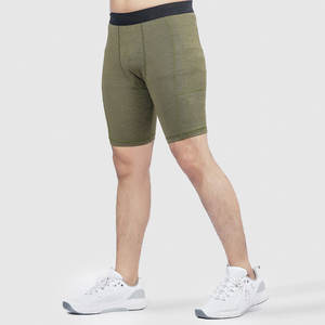 Pantalones cortos ajustados para hombre, pantalones cortos de compresión para gimnasio, capa base de compresión, ropa activa - Product Image 4