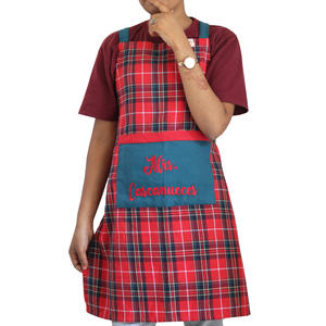 Tablier de cuisine 100% coton de meilleure qualité avec broderie et OEM 100% à un prix abordable - Product Image 4