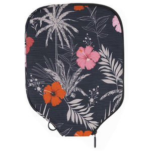 Couverture de pagaie de Pickleball en néoprène à glissière à vendre prix de gros couverture en néoprène de pagaie de Pickleball imprimée de Logo personnalisé - Product Image 3