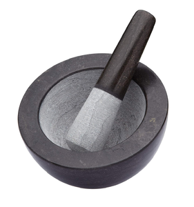 Juego de mortero y mortero de granito de mármol barato al por mayor para hierbas y especias para utensilios de cocina y uso en restaurantes - Product Image 1