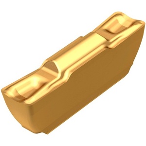 Inserto de Torneado Indexable ISO LCMF 041304-CMT8330 de 3 mm de Ancho con Recubrimiento PVD Dorado, Paquete de 10 - Product Image 1