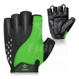 Guantes de Ciclismo de Cuero de Alta Calidad para Hombre, de Secado Rápido y Ecológicos, con Logotipo y Color Personalizados para Marca Privada - Product Image 1