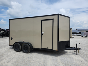 Remorques fermées 2026 Cross Trailers 7x14 / 84 pouces / LIGHTLID / .080 / Blackout Gallery / Capacité de charge utile 2001-3000 kg - Product Image 1