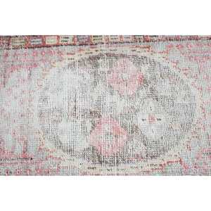 2.1x4.2 ft Vintage Turkish Rug, Small Rug, <b>Red</b> <b>Wool</b> Rug - Product Image 5