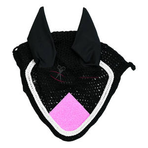 Top Rated Horse Ear <b>Bonnets</b> Endurance Riding Anti-Fly Lightweight Sound Proof Full Size Adjustable Equestrian Gear Anti-Slip - Product Image 3