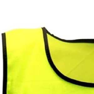 Gilet d'entraînement unisexe vert INDEX pour adulte, col rond, en polyester, respirant, séchage rapide, pour e-sport - Product Image 5