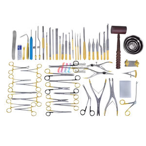 Venta caliente de calidad superior 57 piezas de instrumentos de rinoplastia para cirugía nasal conjunto de instrumentos quirúrgicos básicos - Product Image 1