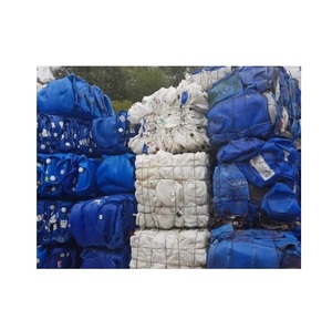 Déchets de fûts bleus en PEHD / Déchets de fûts bleus en PEHD pressés en balles - Product Image 5