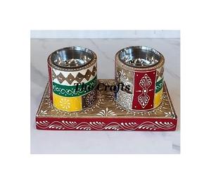 Fabulous Design <b>Bakhoor</b> Burner With <b>Oud</b> Box And Tray Prime Quality Wooden And Steel Mabkhara For Home Fragrance - Product Image 3