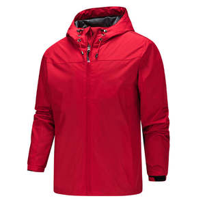 Chaqueta Cortavientos Impermeable para Hombre, Estilo Nuevo, para Correr y Entrenar al Aire Libre, con Franja Térmica, Personalizable - Product Image 1