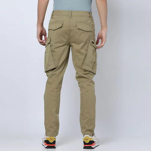 กางเกงคาร์โก้ระบายอากาศได้ดีสำหรับผู้ชายมี6กระเป๋าผ้าคอตตอนน้ำหนักเบาใส่สบายซักได้สำหรับฤดูใบไม้ผลิดีไซน์ล่าสุด2025 - Product Image 5