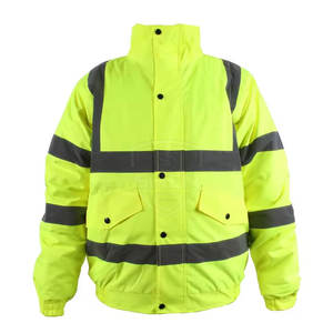 Chaqueta de Seguridad de Alta Visibilidad Reflectante Ligera para Hombre, Chaqueta de Seguridad Transpirable de Alta Visibilidad, Precio de Mayoreo - Product Image 1