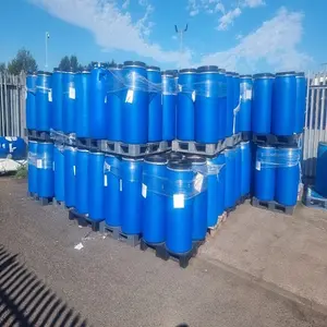 可出口大容量220l敞开式蓝色塑料55加仑桶/塑料桶/200l高密度聚乙烯敞开式蓝色塑料
