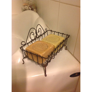 Porte-savon en fer forgé fait à la main en finition noire Parfait pour les hôtels, les villas et les maisons Utilisation dans les salles de bain Porte-savon - Product Image 6