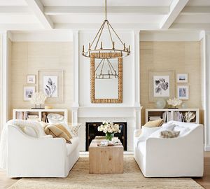 Recién llegado, decoración de pared tejida de mimbre moderna, espejos de mimbre de paja de Vietnam, espejos de madera montados en la pared Vintage, decoración del hogar - Product Image 6