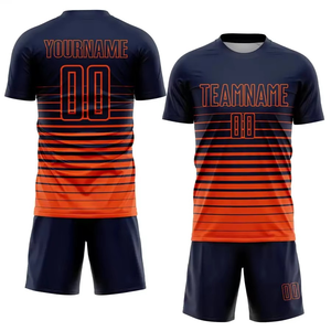 Uniforme de football complet OEM unisexe 100% polyester de haute qualité pour entraînement sublimation service USA et couleur personnalisés - Product Image 2