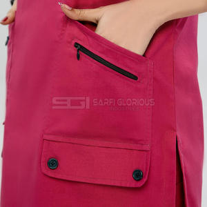 ชุดยูนิฟอร์มแพทย์แบบสั่งทำปี 2025 ชุดสครับพยาบาลระดับไฮเอนด์ ชุดสครับฤดูร้อนสำหรับโรงพยาบาล ผลิตจากผ้าสแปนเด็กซ์สำหรับแพทย์ - Product Image 4