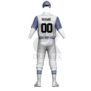 Uniforme de baseball confortable et léger nouveauté uniforme de baseball de meilleure qualité à bas quantité minimale de commande pour adulte - Product Image 6