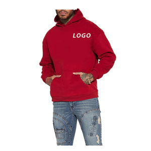 Sudadera con Capucha de Felpa 100% Algodón de Alta Calidad con Logotipo Personalizado 2025, Estampado Digital Extra Grande, Impermeable, Lisa Teñida para Otoño - Product Image 5